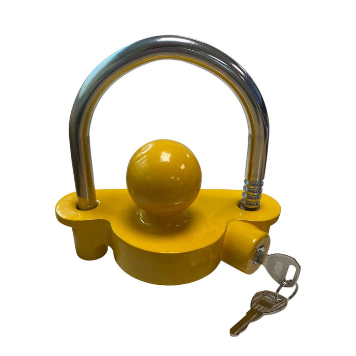 High Security Hitch Lock Caravan Trailer Hitch Coupling Tow Ball Lock Universal UK Camping And Leisure