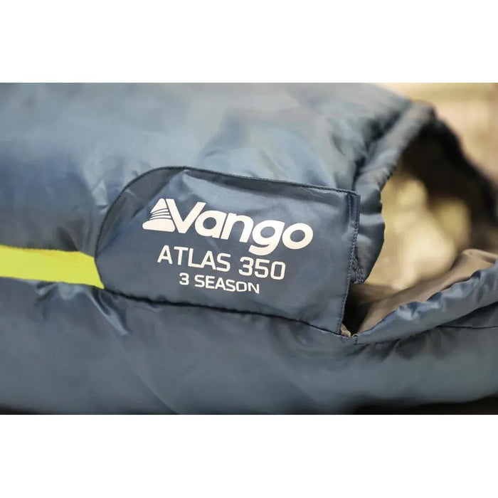 Vango Atlas 350 Ink Blue Sleeping Bag Single Vango  - Dynamic Drive