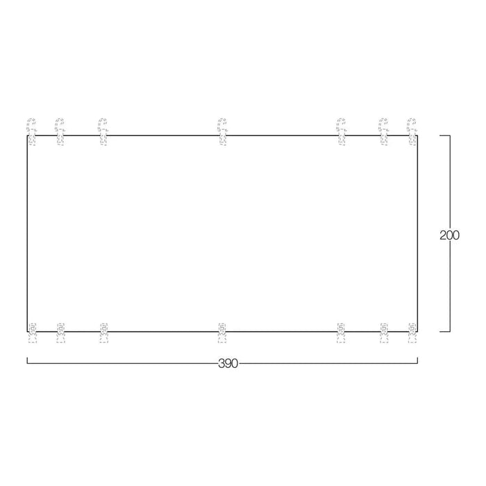 Vango Caravan Awning Front Canopy Grey Violet Vango  - Dynamic Drive