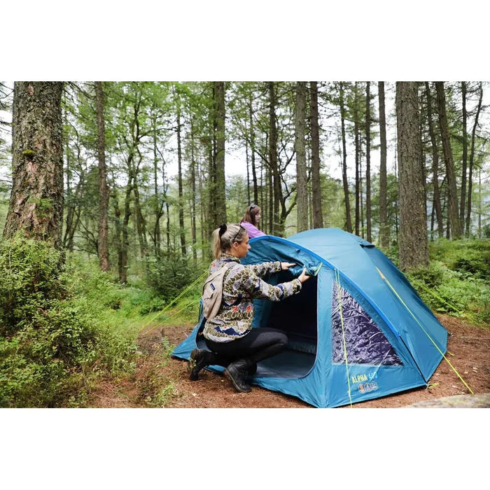 Vango Alpha 400 CLR Blue CLR 4 Person Tent Vango  - Dynamic Drive