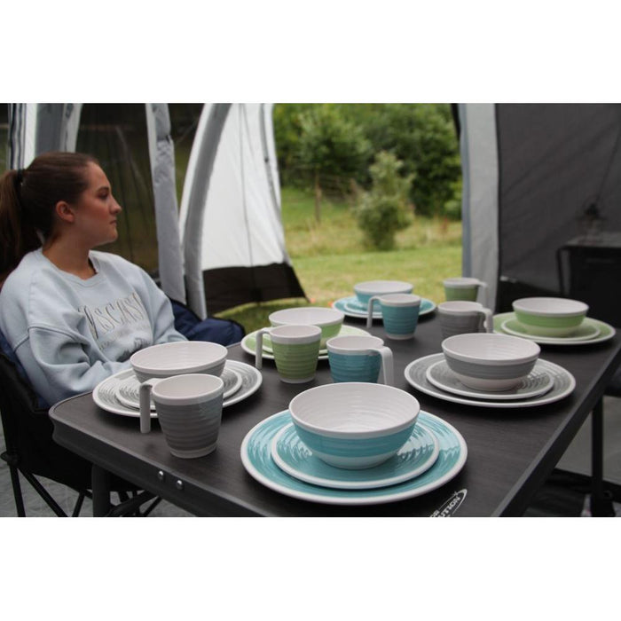 Outdoor Revolution Grey Melamine Set Outdoor Revolution  - Dynamic Drive