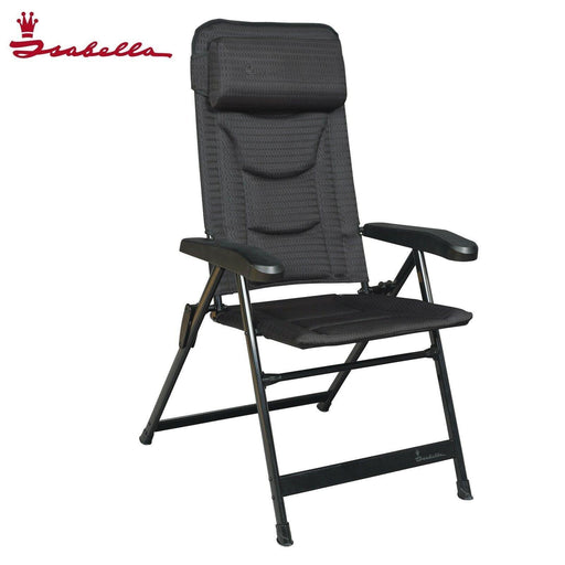 Isabella Bele Padded Luxury Folding Black Chair Isabella  - Dynamic Drive