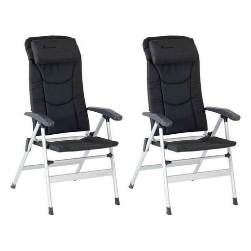 2x Isabella Thor Camping Chair Dark Grey - UK Camping And Leisure