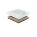 Roof Vent Sky Light Caravan Motorhome 280 x 280mm Flynet Beige MPK Rooflight MPK  - Dynamic Drive