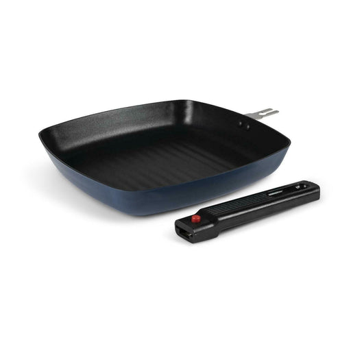 Kampa 24cm Camping Square Frying Pan with Removable Handle - Midnight Kampa  - Dynamic Drive