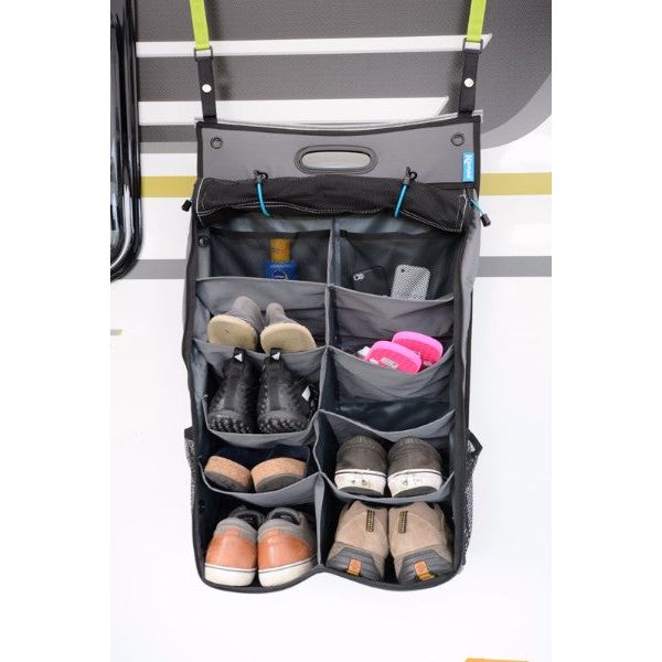 Kampa Pro Shoe Organiser Accessory Track Awning Tidy Motorhome Tent Kampa  - Dynamic Drive