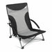 Kampa Sandy Low Level Folding Camping Beach Chair Fog Grey Kampa  - Dynamic Drive