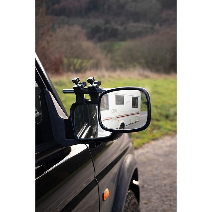 Maypole Pair of Convex Glass Caravan Towing Mirrors Universal Fit Maypole  - Dynamic Drive