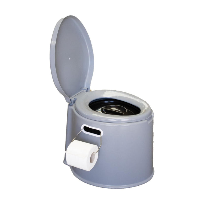 Leisurewize Camping Toilet Lightweight and Portable with Seat Festivals Outdoor Caravan - 5L UK Camping And Leisure