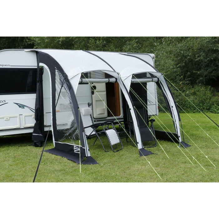 Leisurewize Ontario 20-260 Lightweight Caravan Poled Porch Awning Charcoal 2022 Leisurewize  - Dynamic Drive