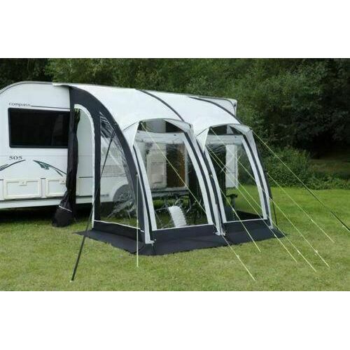 Leisurewize Ontario 20-260 Lightweight Caravan Poled Porch Awning Charcoal 2022 Leisurewize  - Dynamic Drive