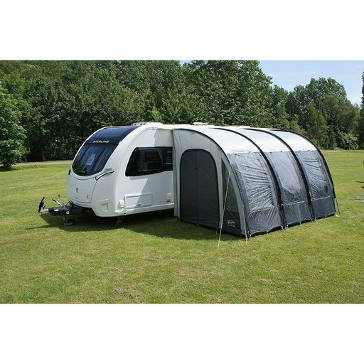 Leisurewize Ontario Ultimate Caravan Poled Porch Awning 390cm Charcoal 2022 Leisurewize  - Dynamic Drive