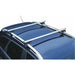 Locking Universal Aluminium Car Roof Bars Cross Rack 1.2M For Raised Rails 90kg Maypole  - Dynamic Drive