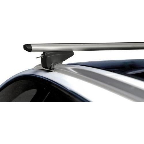 Locking Universal Aluminium Car Roof Bars Cross Rack 1.35M For Flush Rails 90kg Maypole  - Dynamic Drive