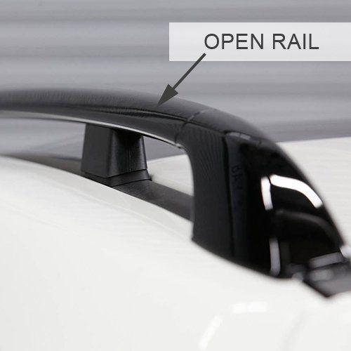 Locking Universal Aluminium Car Roof Bars Cross Rack 1.3M For Raised Rails 75kg UK Camping And Leisure