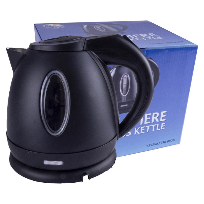 Matte Black Low Power 1.2L 750W Cordless Kettle Powerpart  - Dynamic Drive