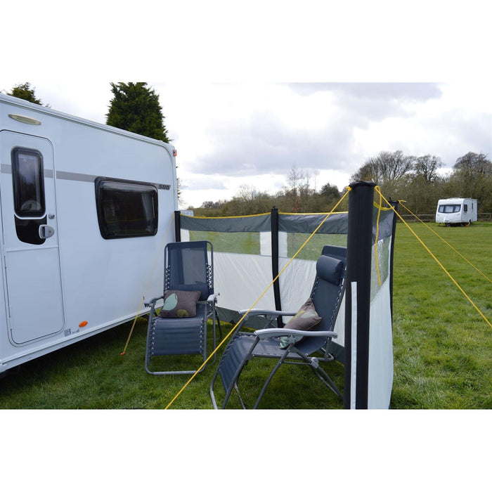 Maypole 3 Panel Inflatable Camping Windbreak with Windows L480cm x H140cm Maypole  - Dynamic Drive