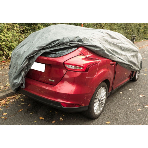 Maypole MP9871 Large Breathable Water Resistant Fabric Car Full Cover UpTo 16ft UK Camping And Leisure