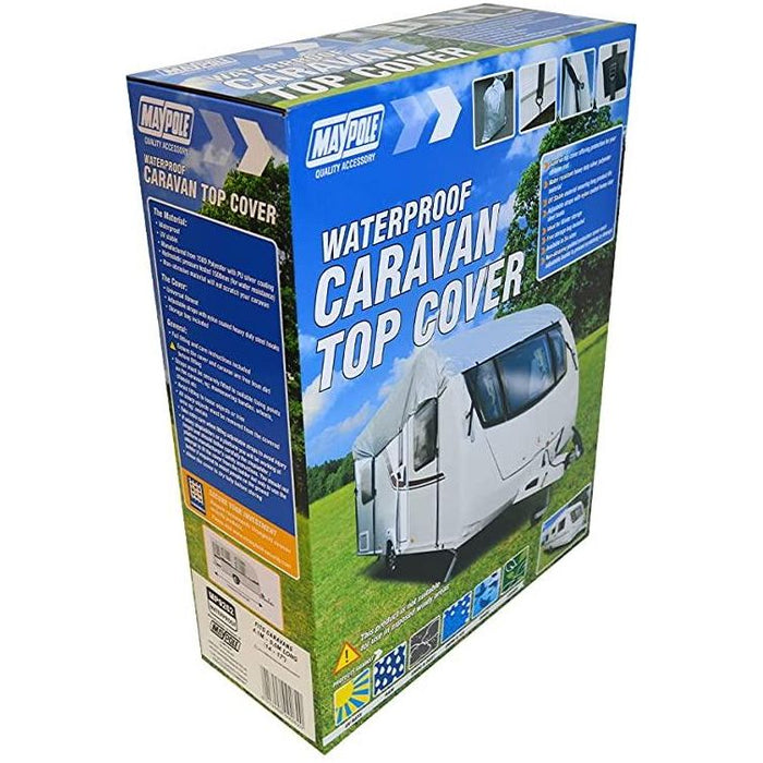 Maypole Waterproof UV Stable Caravan Top Cover Fits up to 4.1m-5.0 (14-17") MP9262 Maypole  - Dynamic Drive