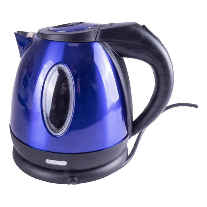 Metallic Blue Low Power 1.2L 750W Cordless Kettle Powerpart  - Dynamic Drive