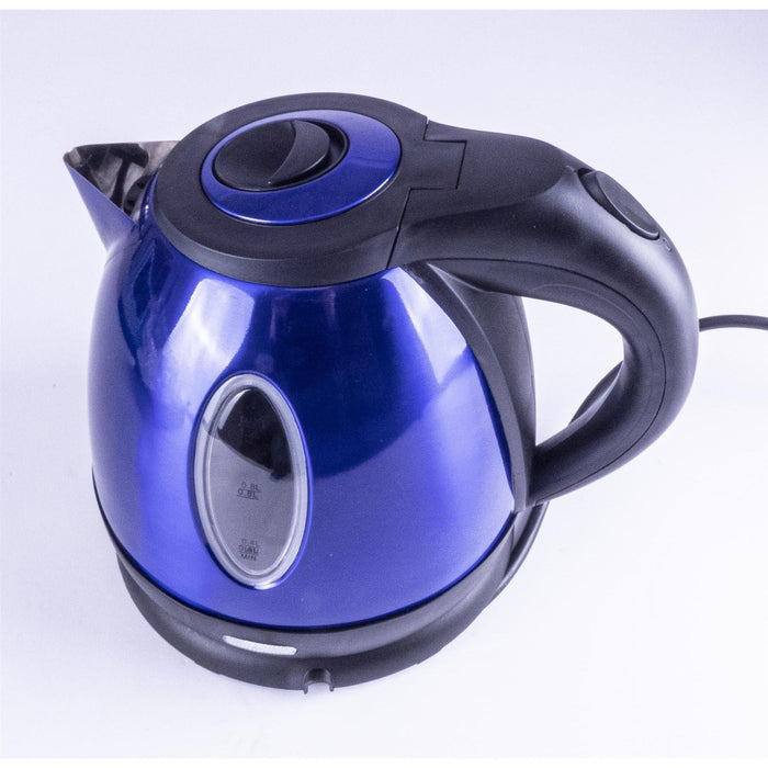 Metallic Blue Low Power 1.2L 750W Cordless Kettle Powerpart  - Dynamic Drive