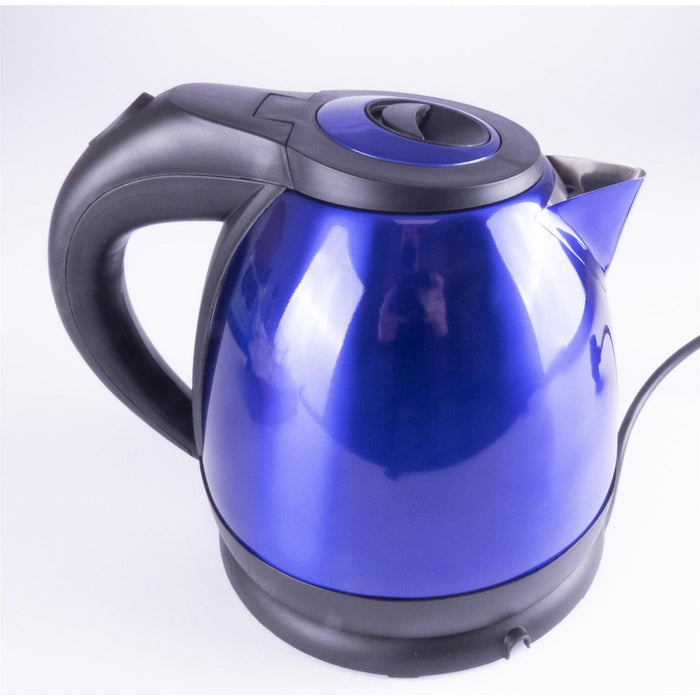 Metallic Blue Low Power 1.2L 750W Cordless Kettle Powerpart  - Dynamic Drive