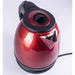 Metallic Red Compact Low Power 1.2L 750W Cordless Kettle Caravan Camper Van RV Powerpart  - Dynamic Drive