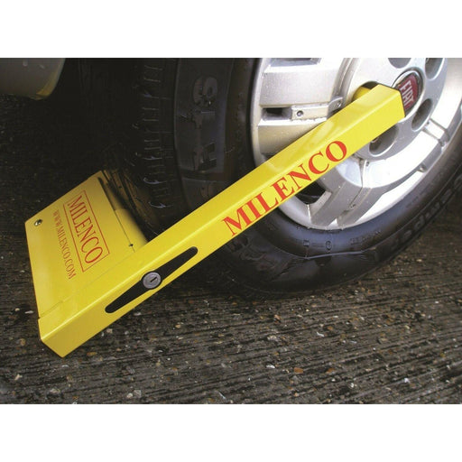 Milenco Compact Wheel Clamp with Storage Bag Milenco  - Dynamic Drive