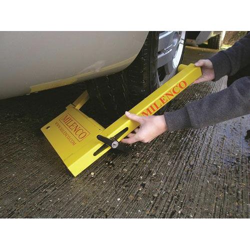 Milenco Compact Wheel Clamp with Storage Bag Milenco  - Dynamic Drive