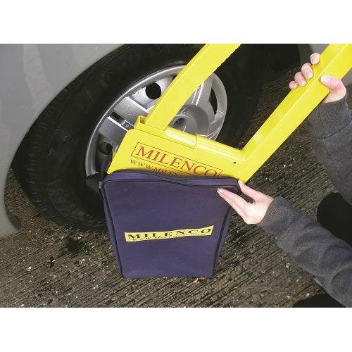 Milenco Compact Wheel Clamp with Storage Bag Milenco  - Dynamic Drive