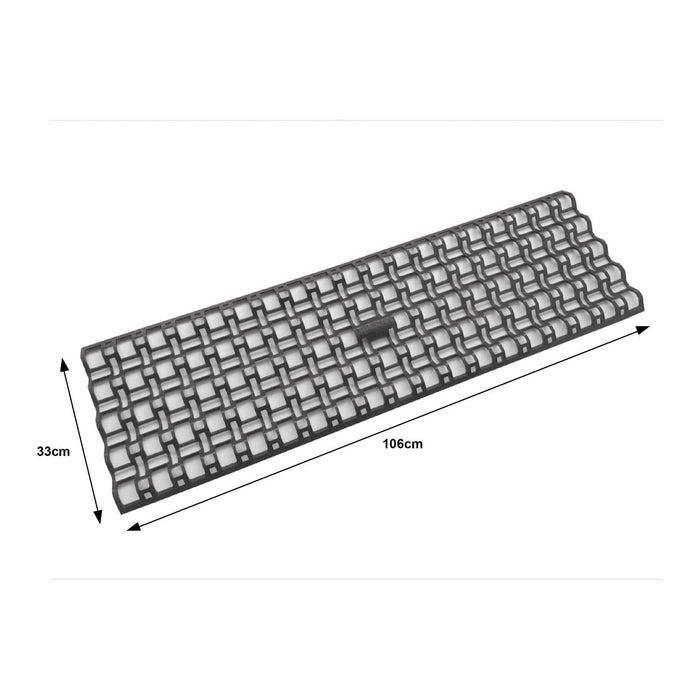 Milenco Giant Lattice Grip Mat Pair UK Camping And Leisure