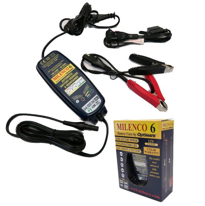 Milenco Optimate 6 Multi Step Battery Smart Charger Milenco  - Dynamic Drive