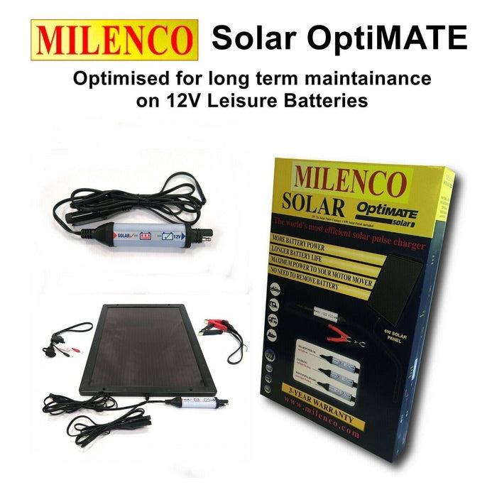 Milenco Solar Battery Charger Panel Milenco  - Dynamic Drive