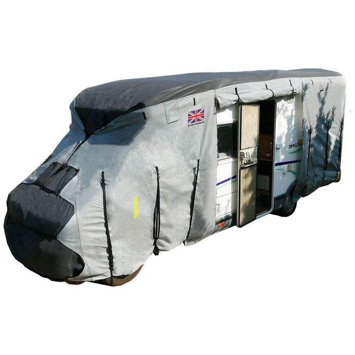 Motorhome Cover 4 Ply Premium Waterproof Breathable From 7.5M To 8.0M Crusader  - Dynamic Drive