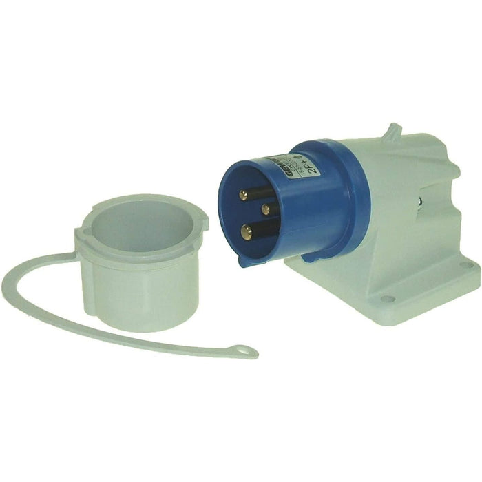 MP594 Maypole 230V 16A Caravan and Motorhome Electric Inlet With Cap Maypole  - Dynamic Drive