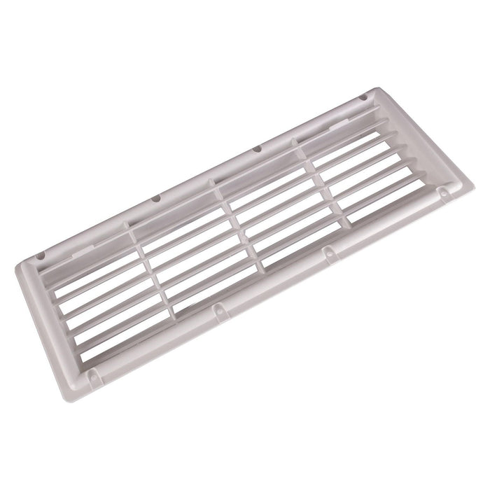 MPK Recessed Caravan Motorhome White Fridge Air Vent L375 X W150 5039.2W MPK  - Dynamic Drive