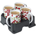 Muggi Multi Cup & Mug Holder Black Motorhome Caravan Boat Home Office Muggi  - Dynamic Drive