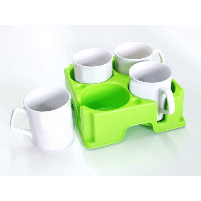 Muggi Multi Cup & Mug Holder Green Motorhome Caravan Boat Home Office Muggi  - Dynamic Drive