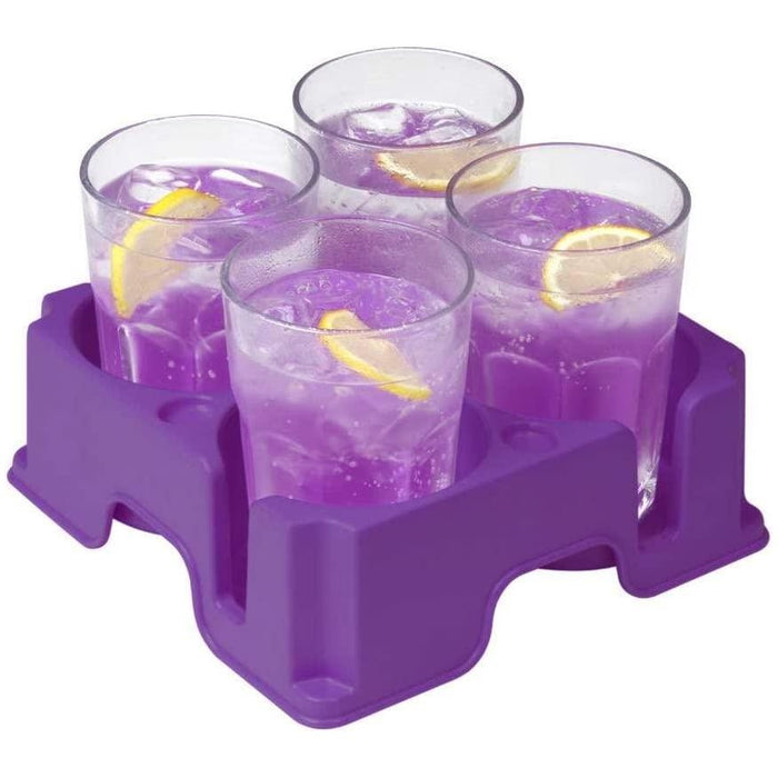 Muggi Multi Cup & Mug Holder Purple Motorhome Caravan Boat Home Office Muggi  - Dynamic Drive