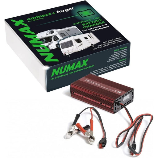 Numax 12V 20 Amp 20A Smart Battery Charger Conditioner - Leisure Caravan  Motorhome Numax  - Dynamic Drive