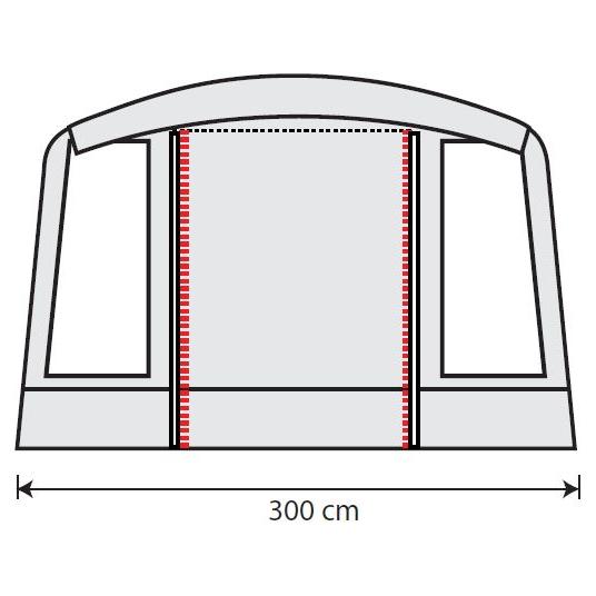 Outdoor Revolution Airedale Side Porch F/G Pole