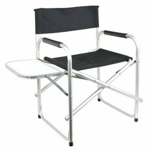 Outdoor Camping Folding Directors Chair with Side Table Leisurewize  - Dynamic Drive