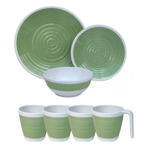 Outdoor Revolution 12pc Melamine Set Outdoor Revolution  - Dynamic Drive