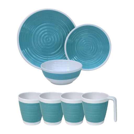 Outdoor Revolution 12pc Premium Melamine Set Outdoor Revolution  - Dynamic Drive