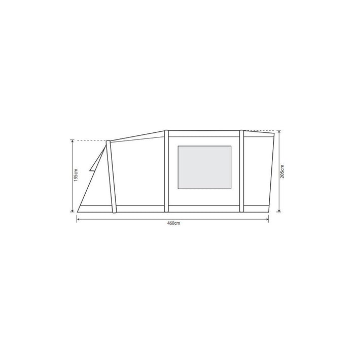 Outdoor Revolution Camp Star 500 Bundle 5 Person AIR Tent Carpet & Footprint Outdoor Revolution  - Dynamic Drive