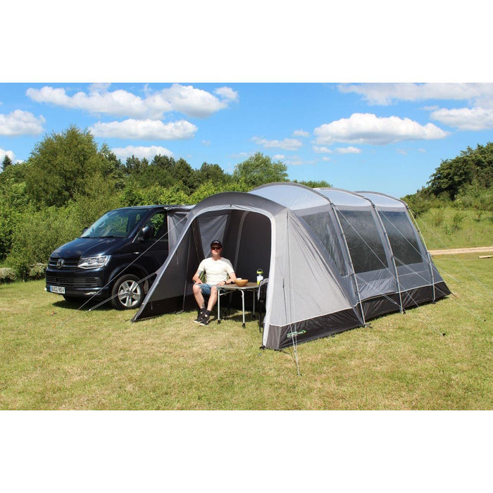 Outdoor Revolution Cayman Curl XLE F/G Poled Mid Driveaway Awning 210-255cm Outdoor Revolution  - Dynamic Drive