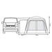 Outdoor Revolution Cayman Inflatable Air High Awning (255-305cm) Outdoor Revolution  - Dynamic Drive