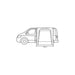 Outdoor Revolution Cayman Outhouse Handi XL Mid Top Drive Away Awning VW T4 T5 Outdoor Revolution  - Dynamic Drive