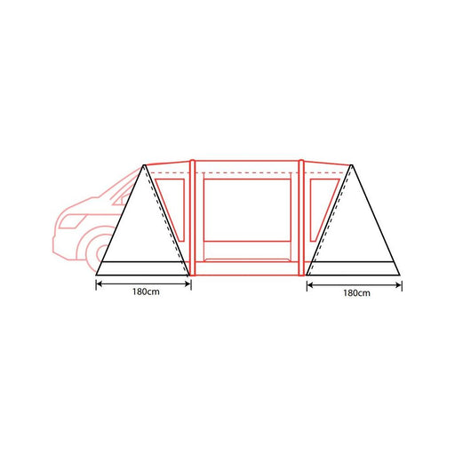 Outdoor Revolution Cayman Zip On Porch Door For Cayman Awnings Outdoor Revolution  - Dynamic Drive