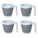 Outdoor Revolution Grey Melamine Set UK Camping And Leisure